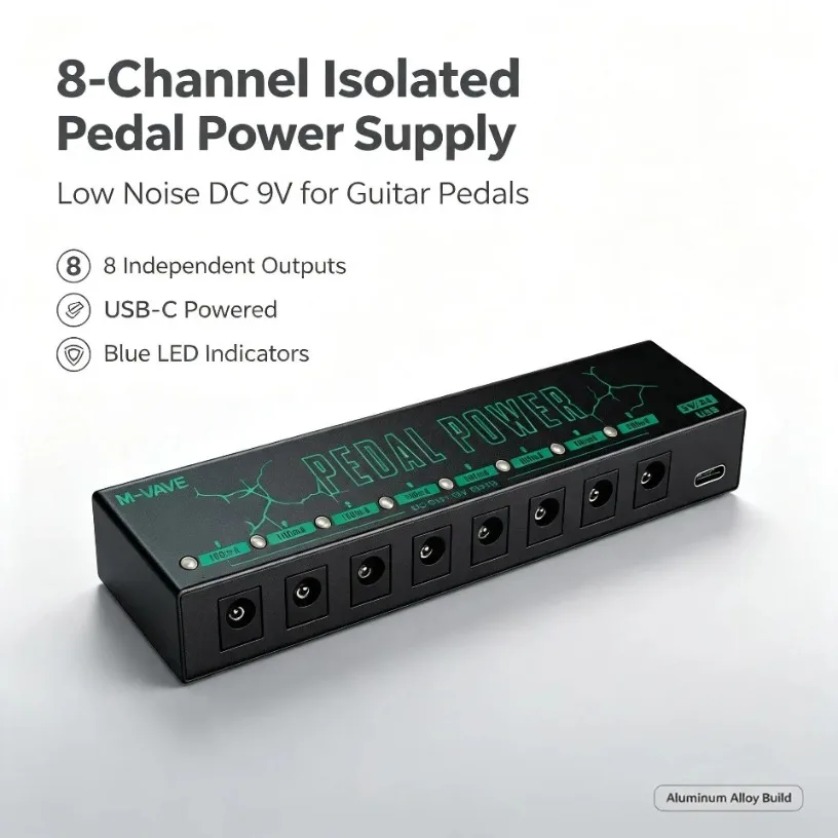 Compact 8 Channel Isolated Ped - Power Supply review and price